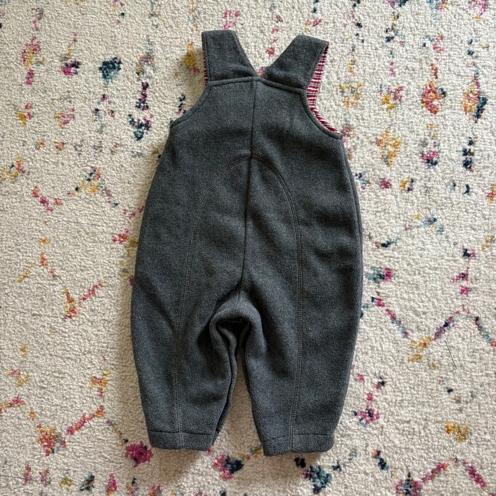 OshKosh B'gosh Overalls Fleece Baby Size XL 18.5 - 20lbs